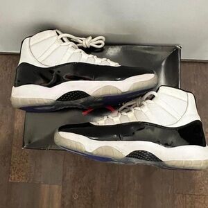 Jordan Black and White Sneakers